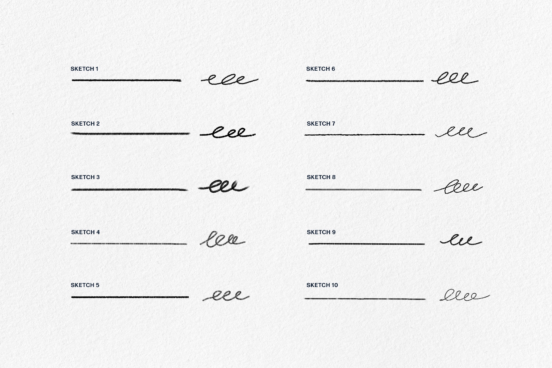 All-App Sketch Brushes