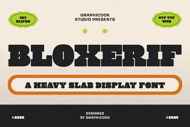 Bloxerif Font