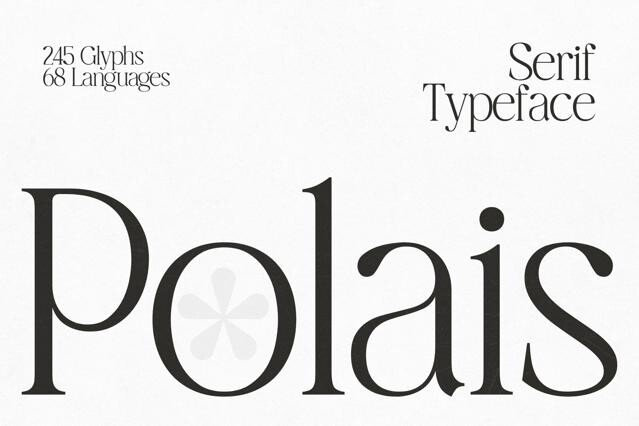 Polais – Modern Luxury Serif