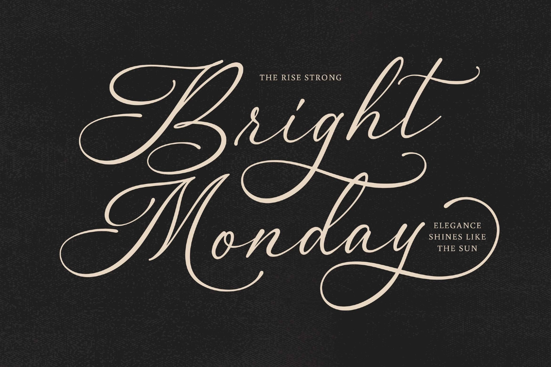 Rindeya a Clean Romantic Script Font