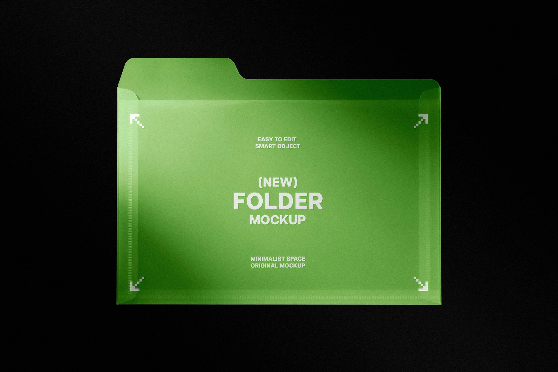 Plastic Folder Mockup