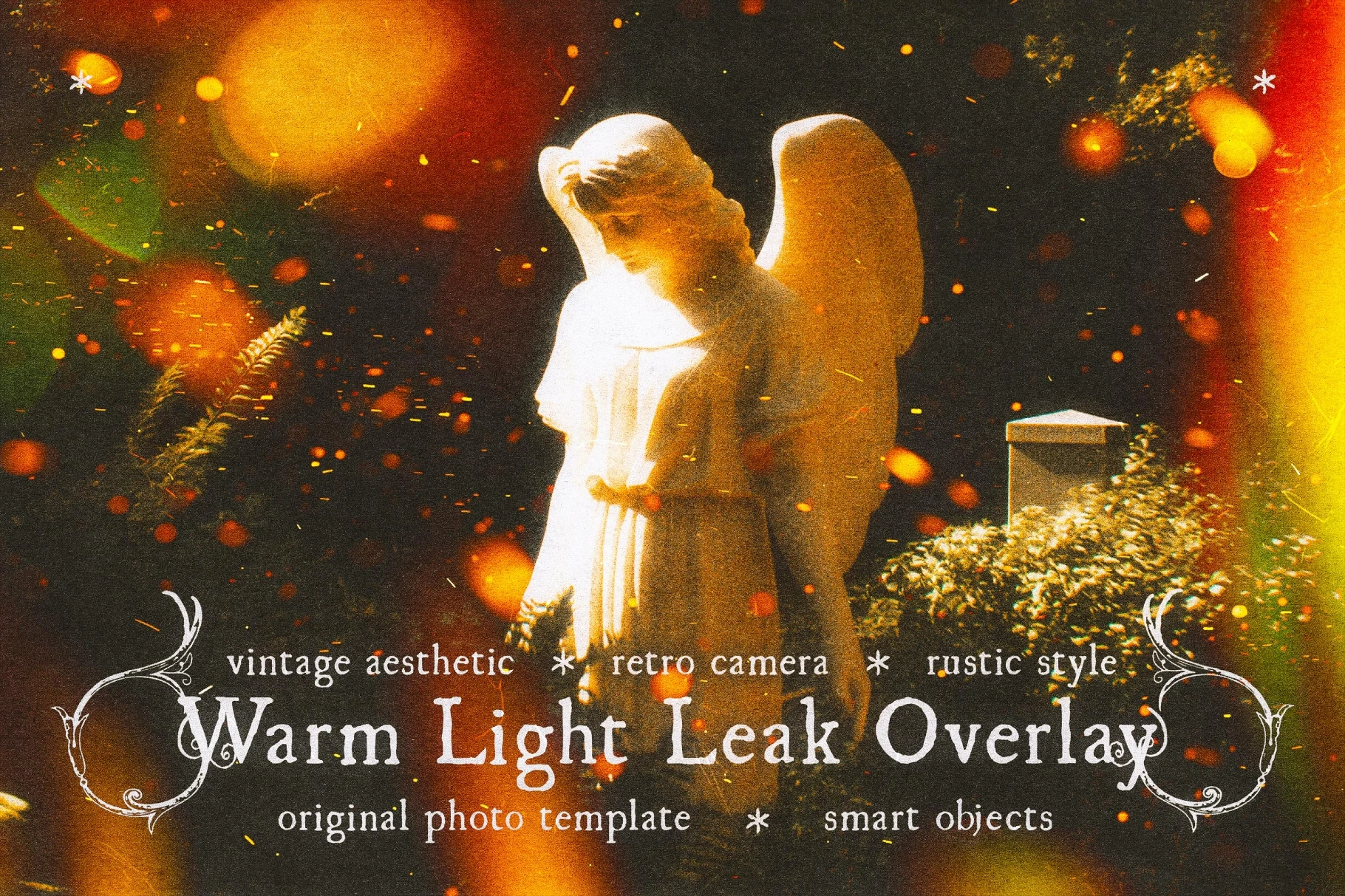 Warm Light Leak Photo Effect