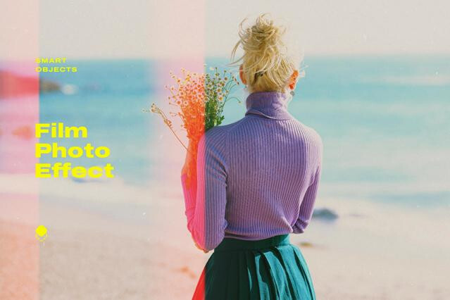 Light Leak Film Photo Effect