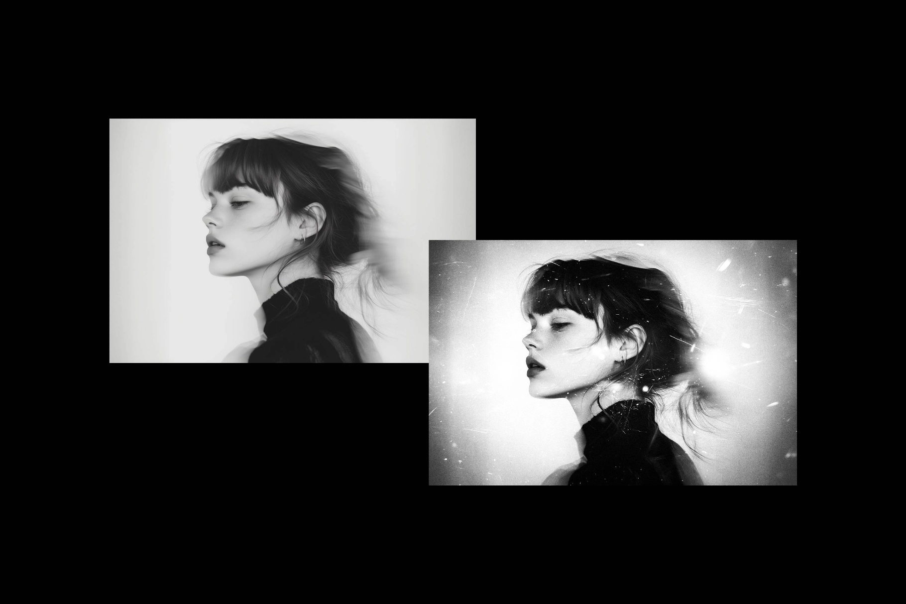 Dusty Leaks Overlay Photo Effect