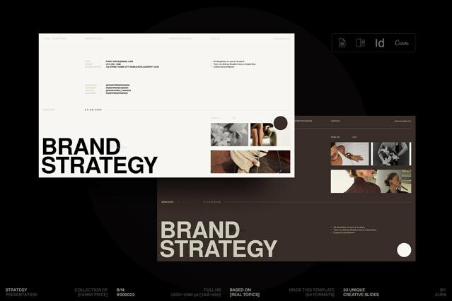 Brand Strategy Presentation Template