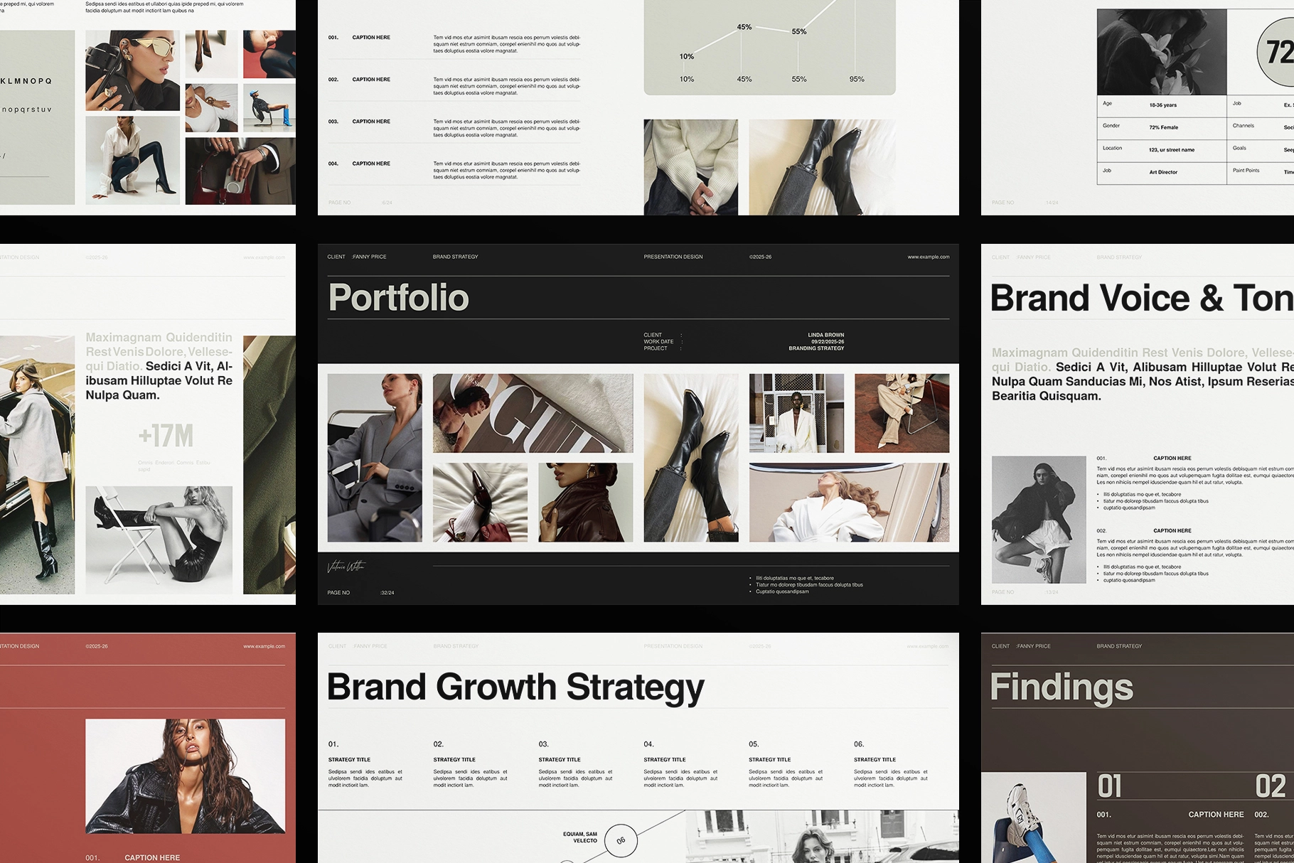 Brand Strategy Presentation Template