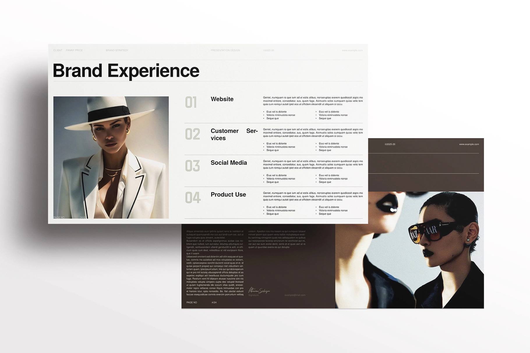 Brand Strategy Presentation Template