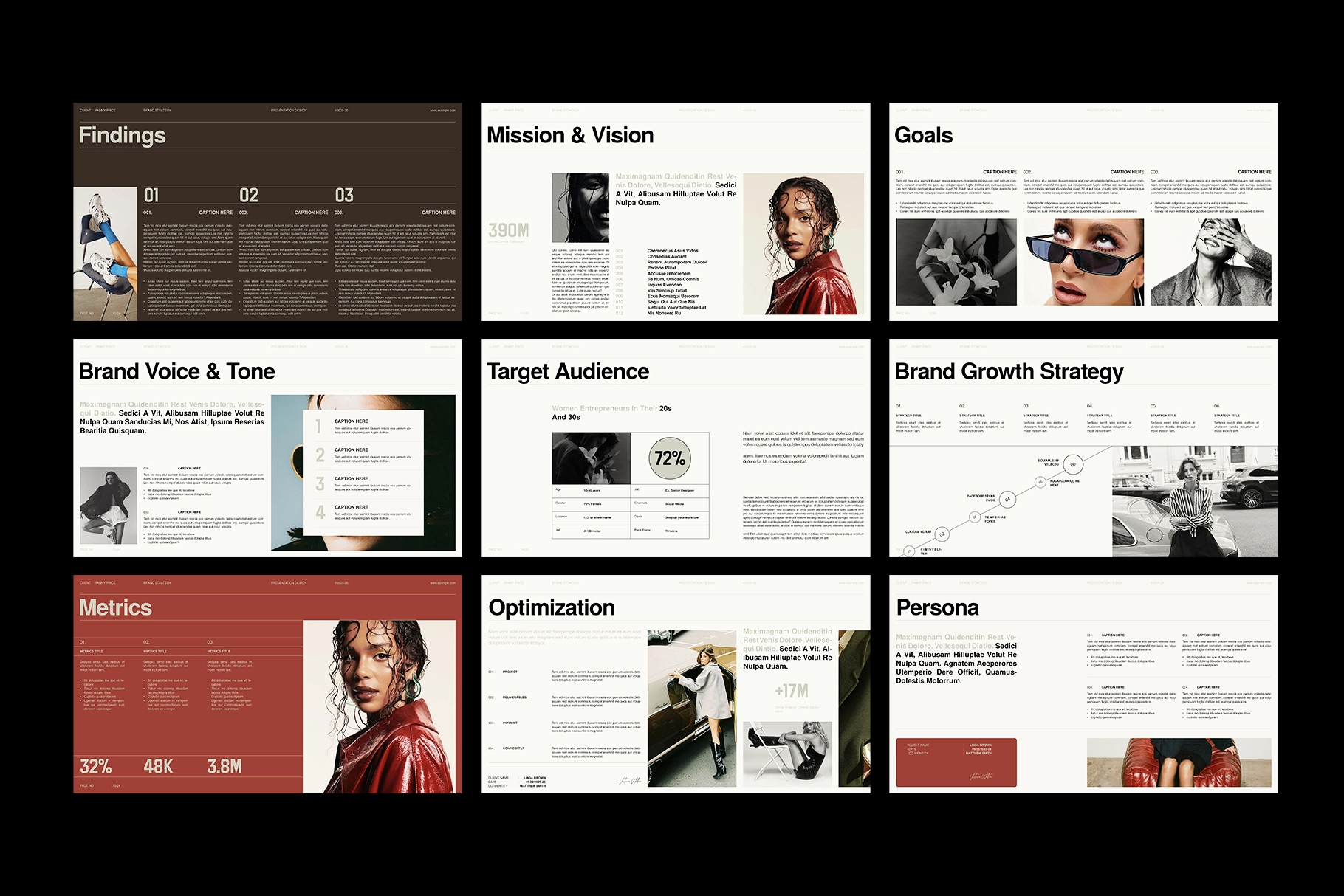 Brand Strategy Presentation Template