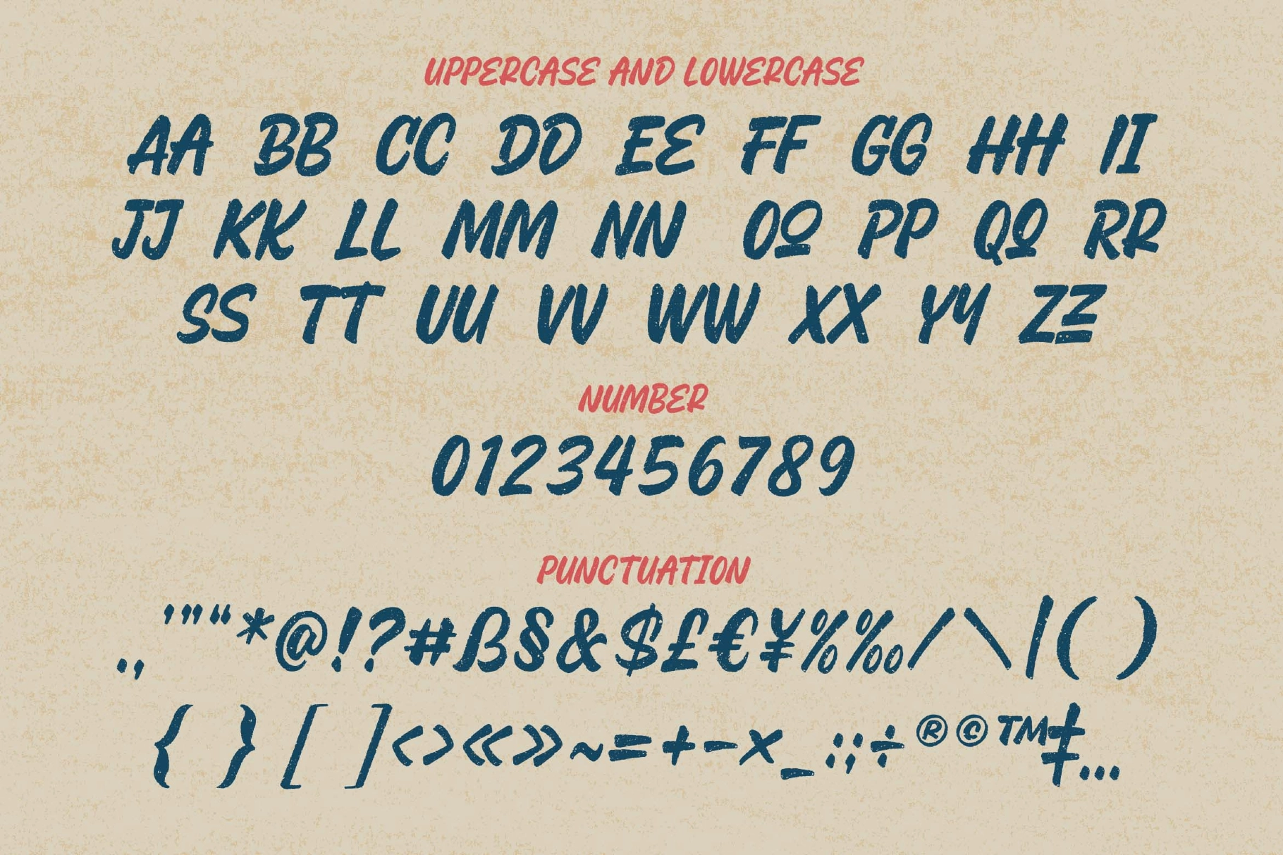 Retro Brush Font