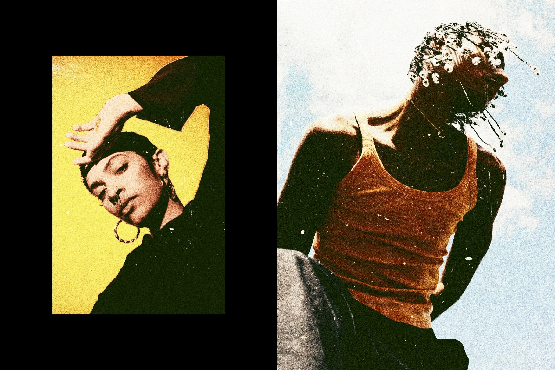 Grain Print Photo Effect