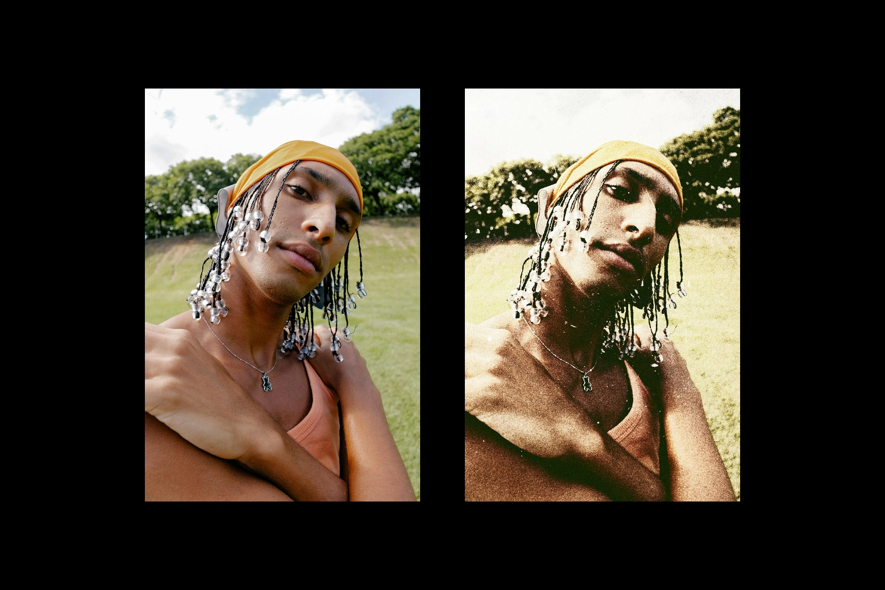 Grain Print Photo Effect