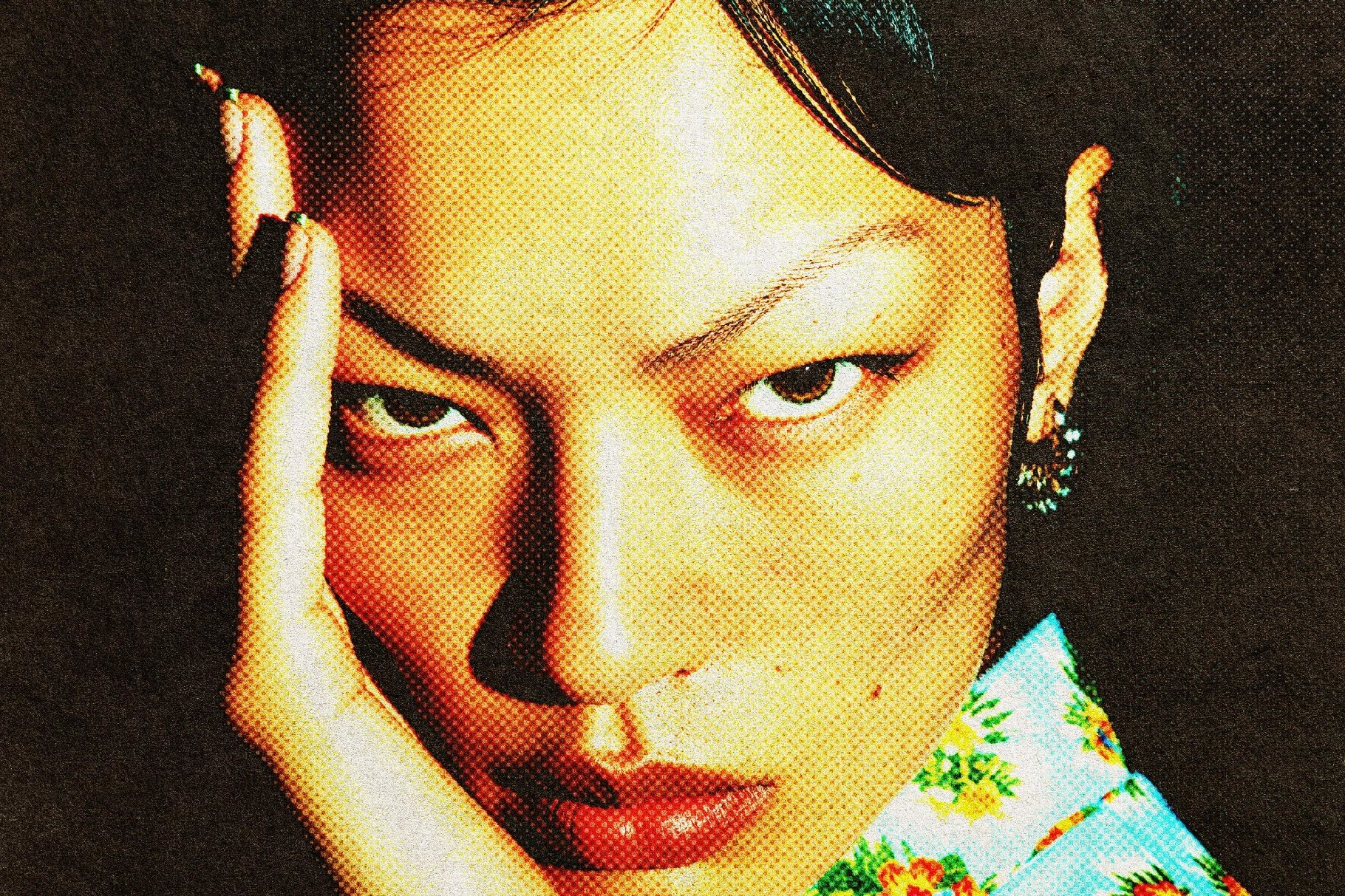 Dots Print Photo Effect