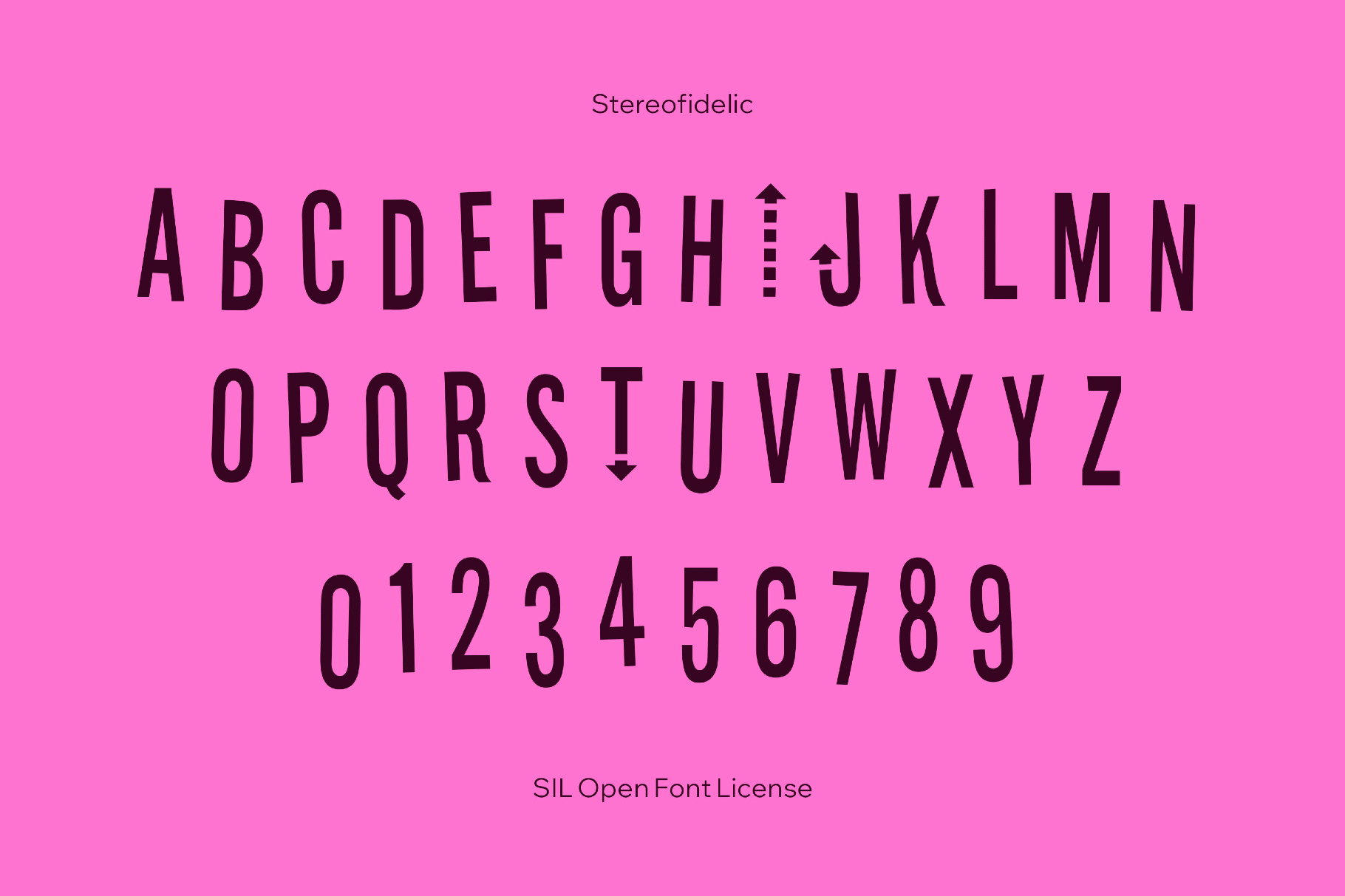 Stereofidelic Font