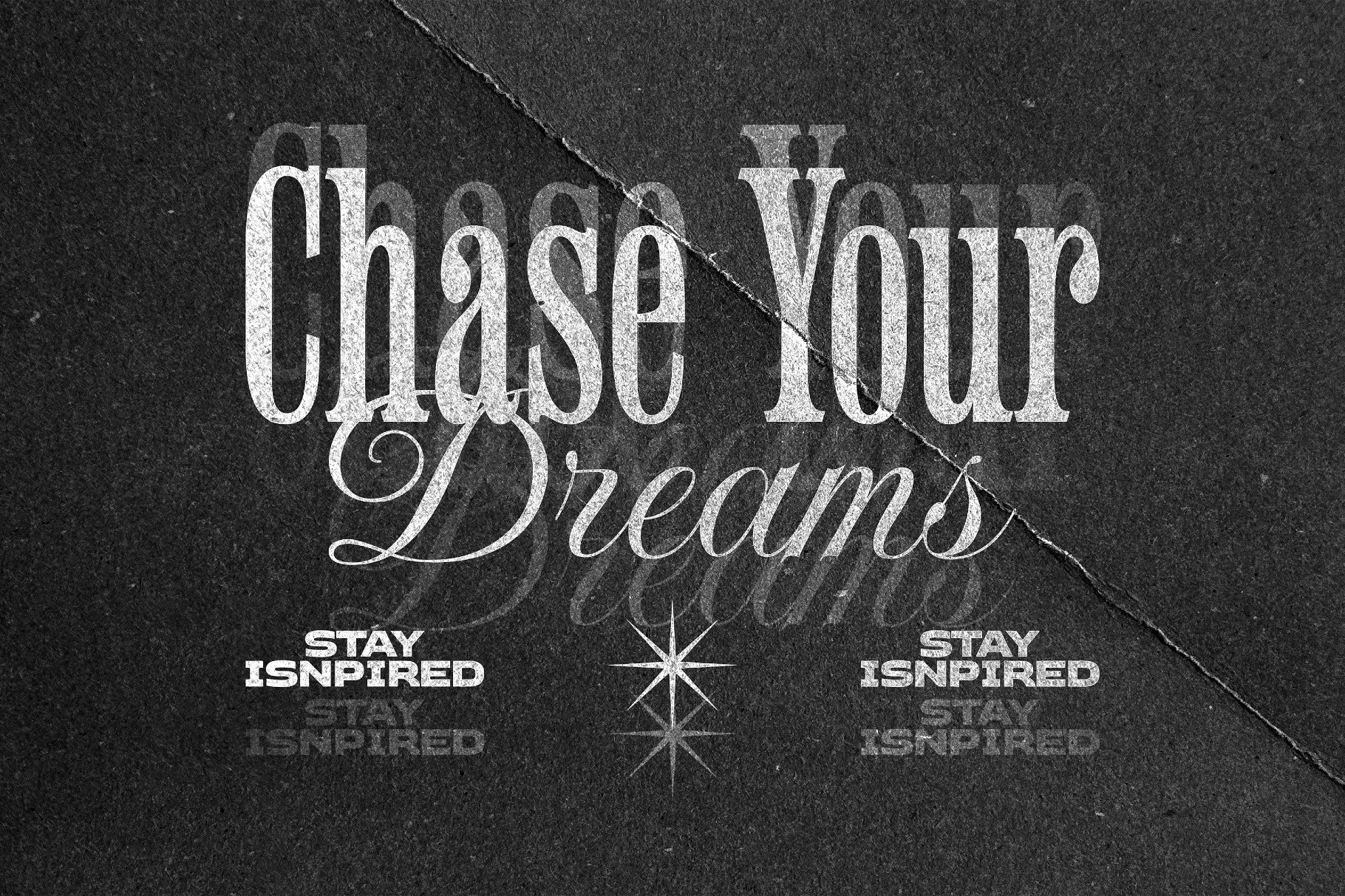 Bad Print Text & Logo Effect