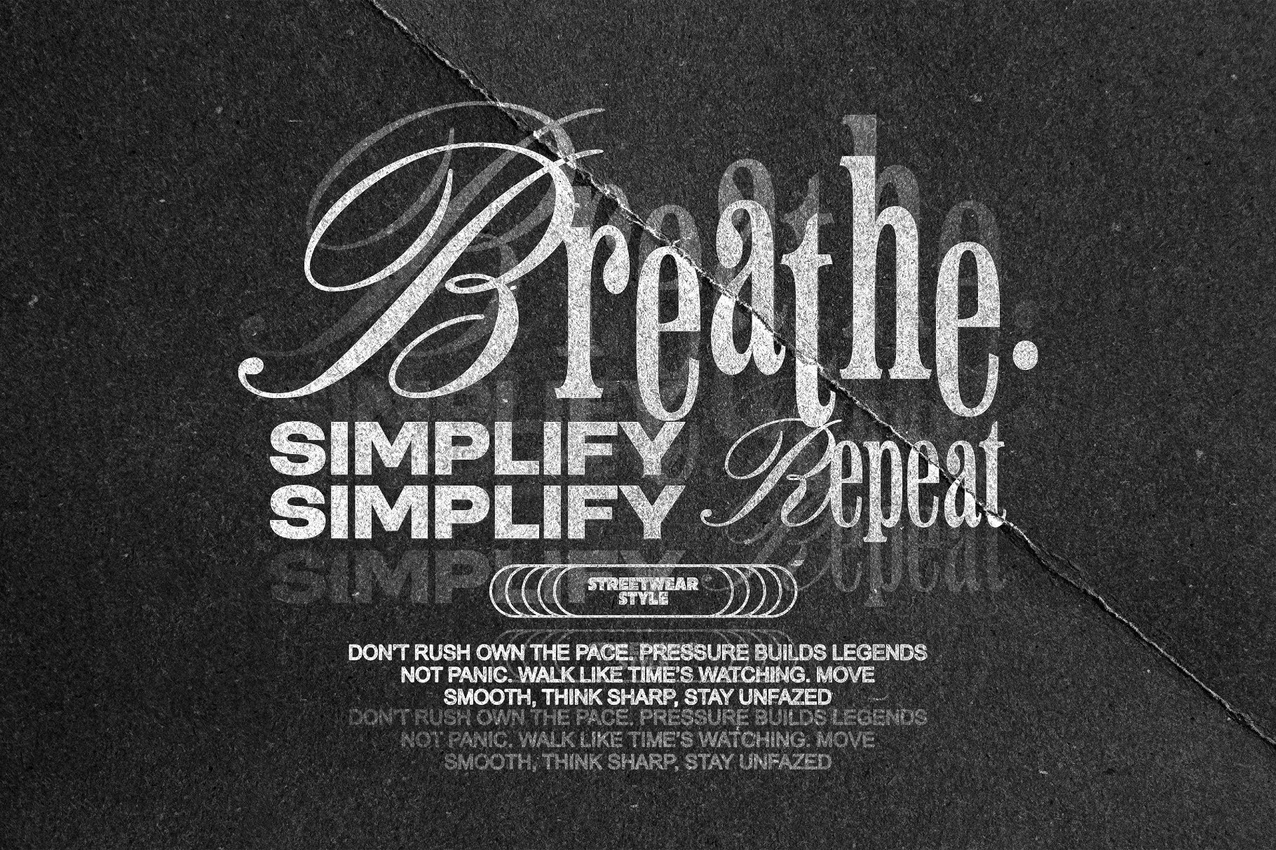 Bad Print Text & Logo Effect