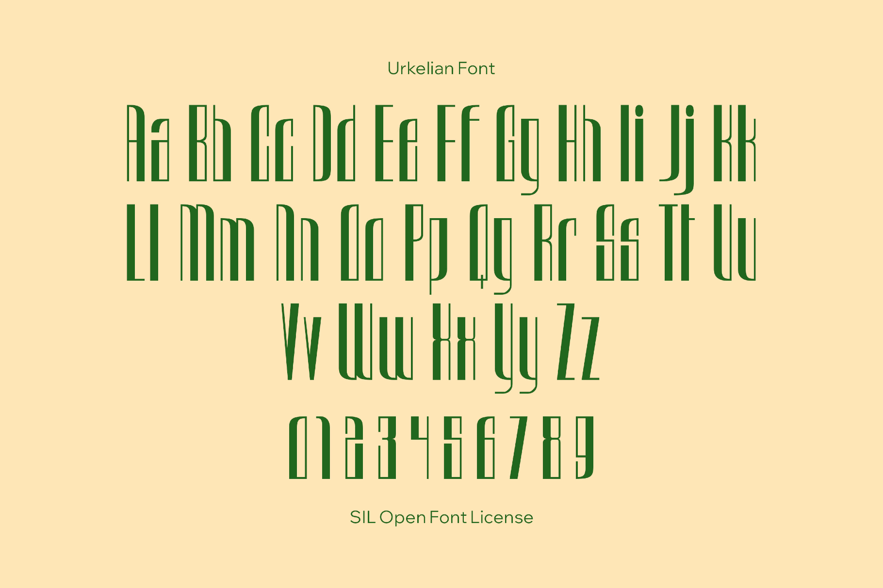 Urkelian Font