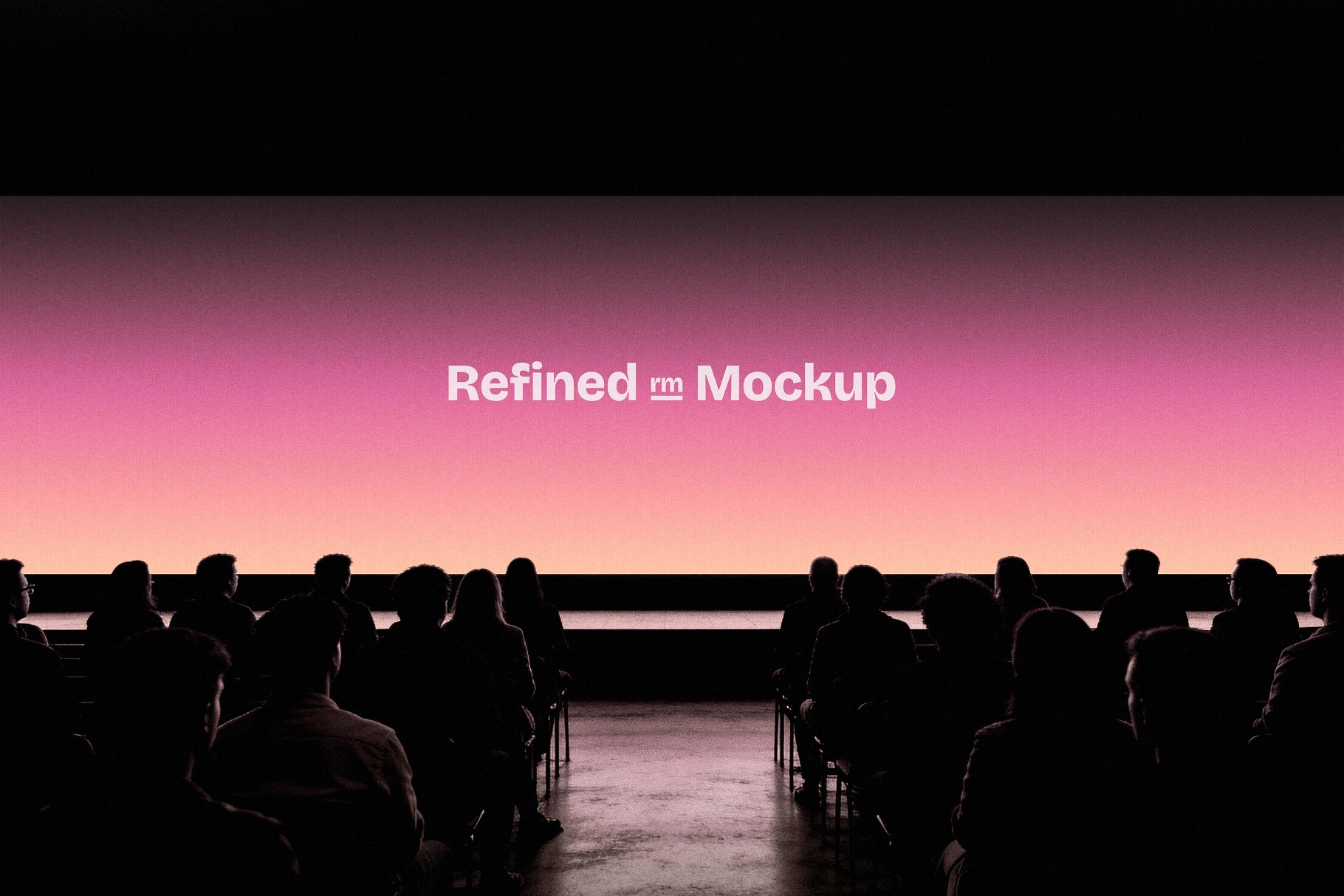 Product Launch Screen Mockup