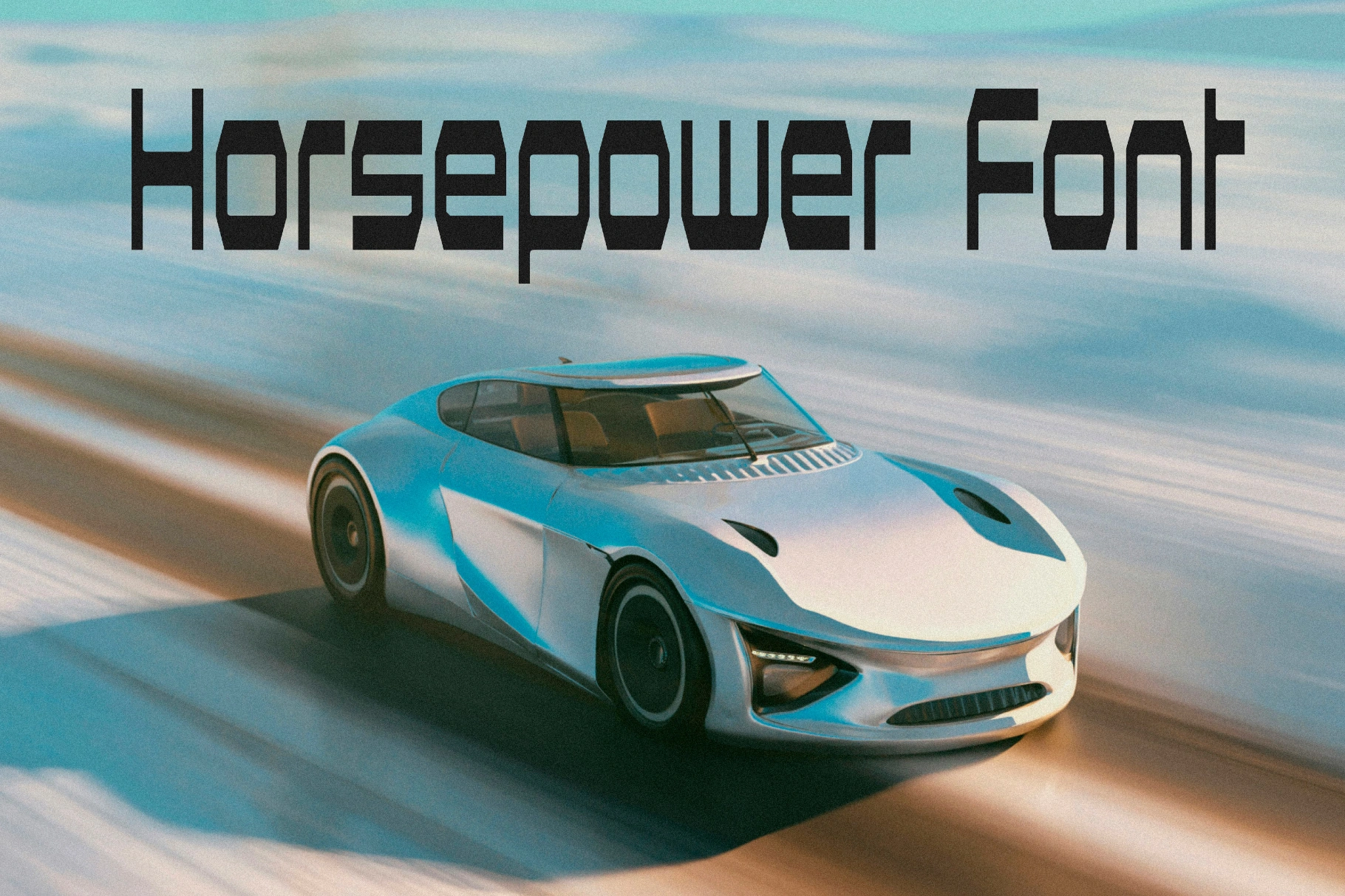 Horsepower Font