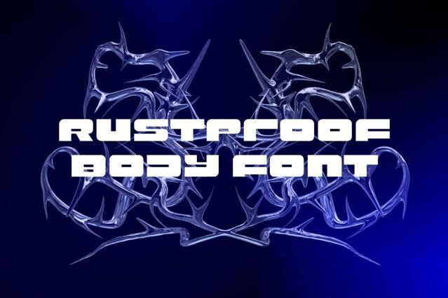 Rustproof Body Font