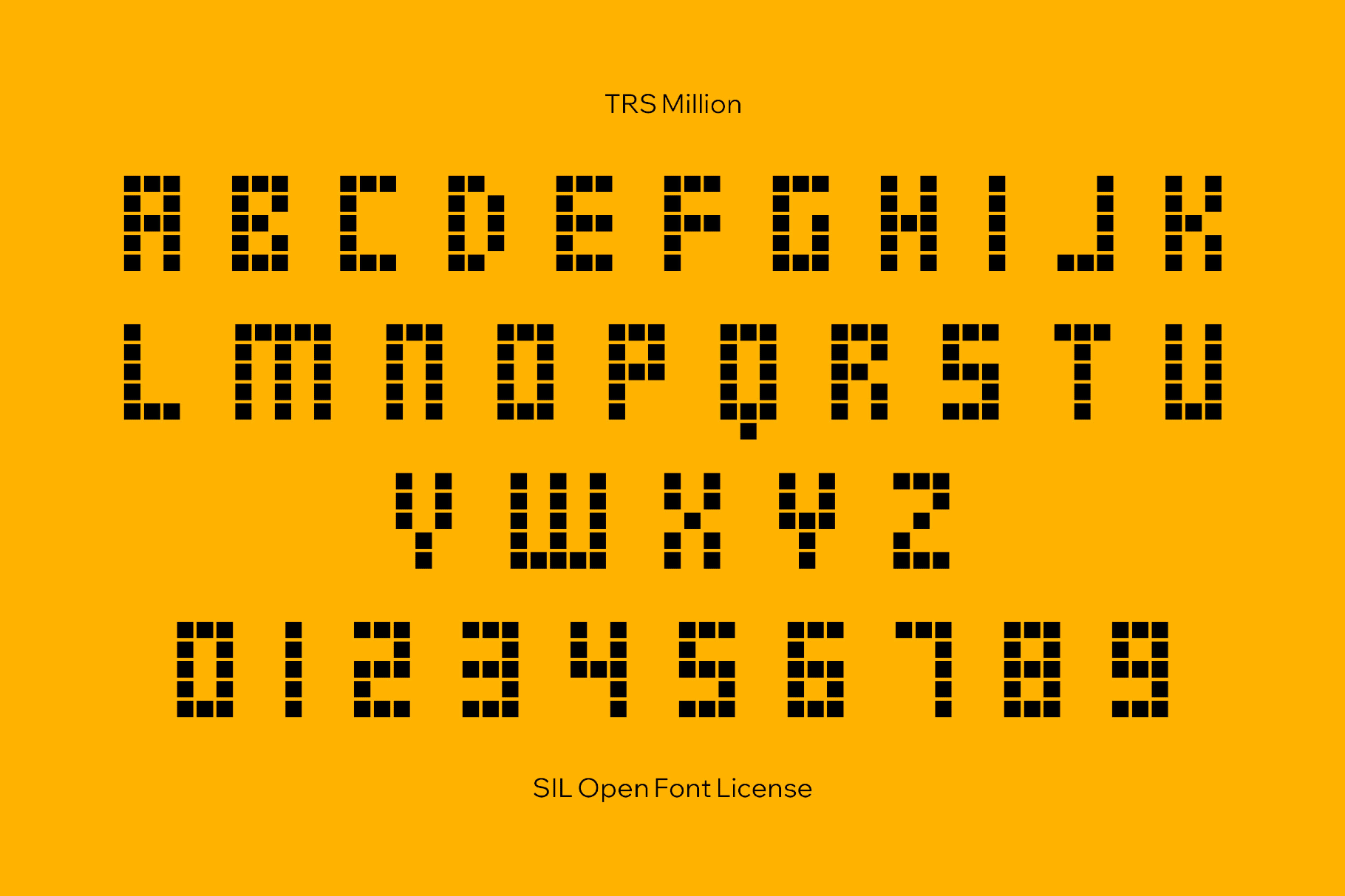 TRS Million Font