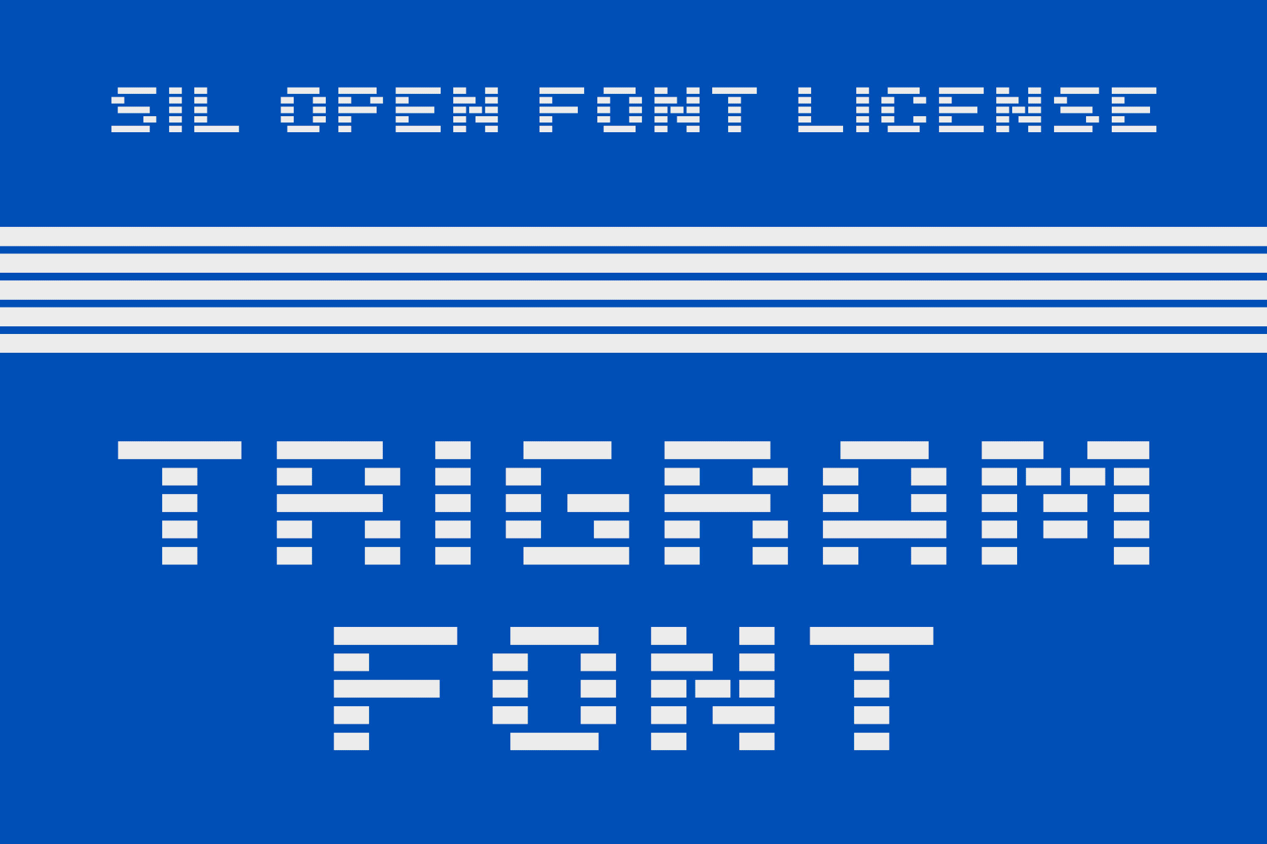 Trigram Font