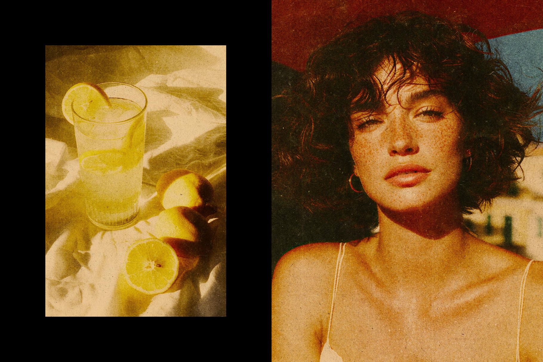 Vintage Printed Vibe Effect