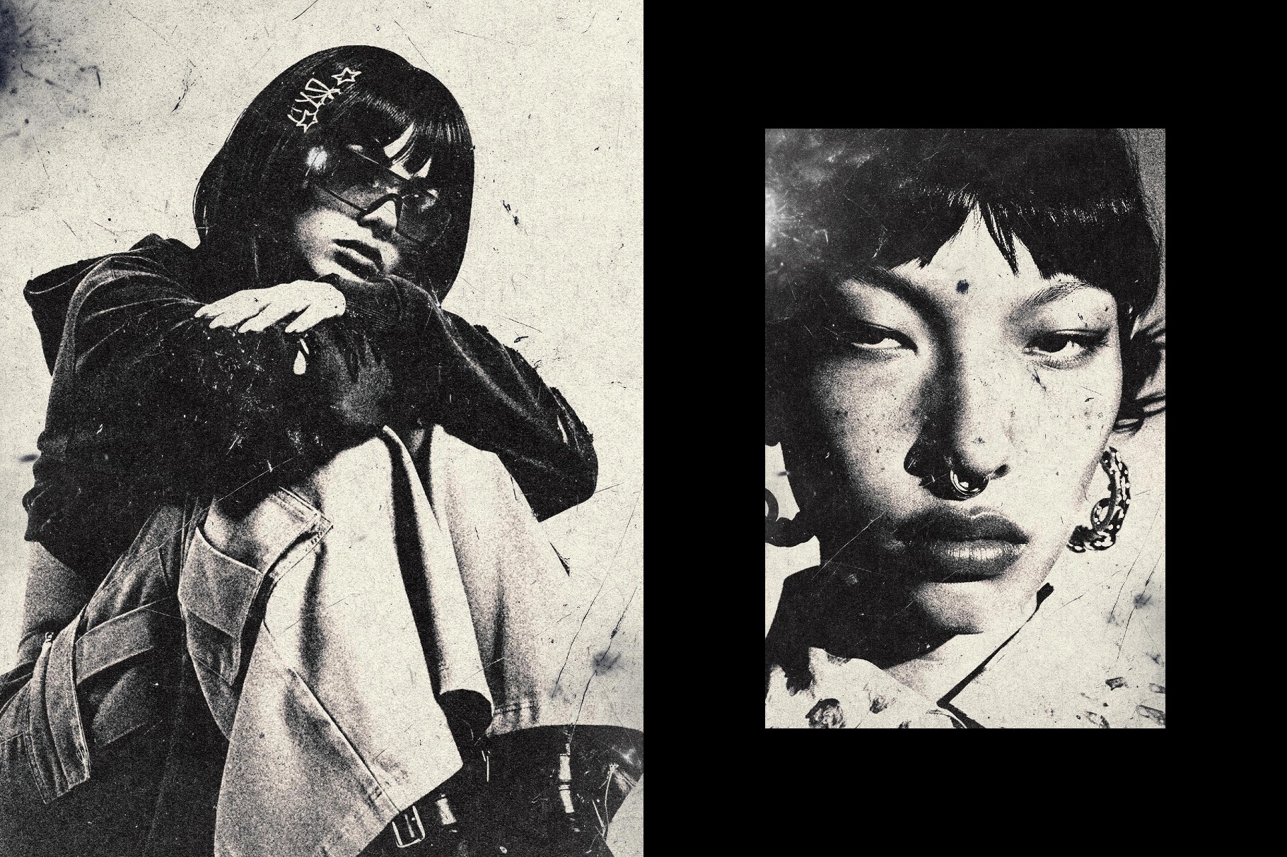 Worn Grain Photo Effect