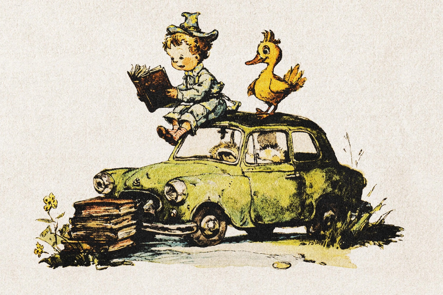 Vintage Print Effect