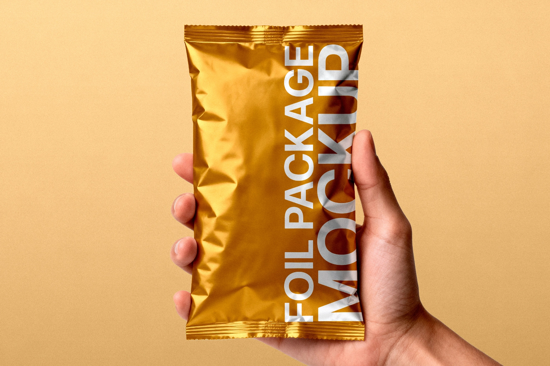 Foil Package Mockup