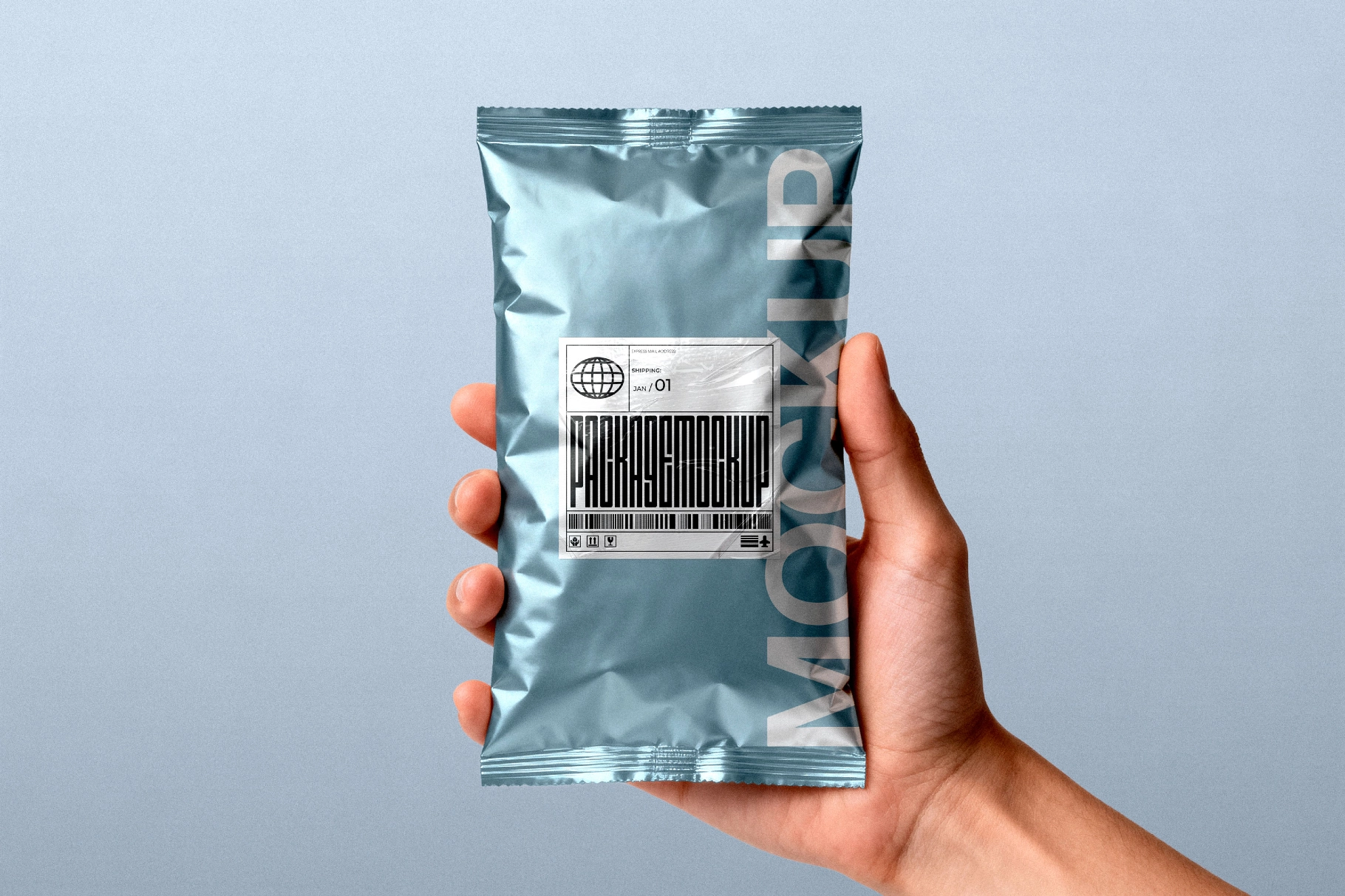 Foil Package Mockup