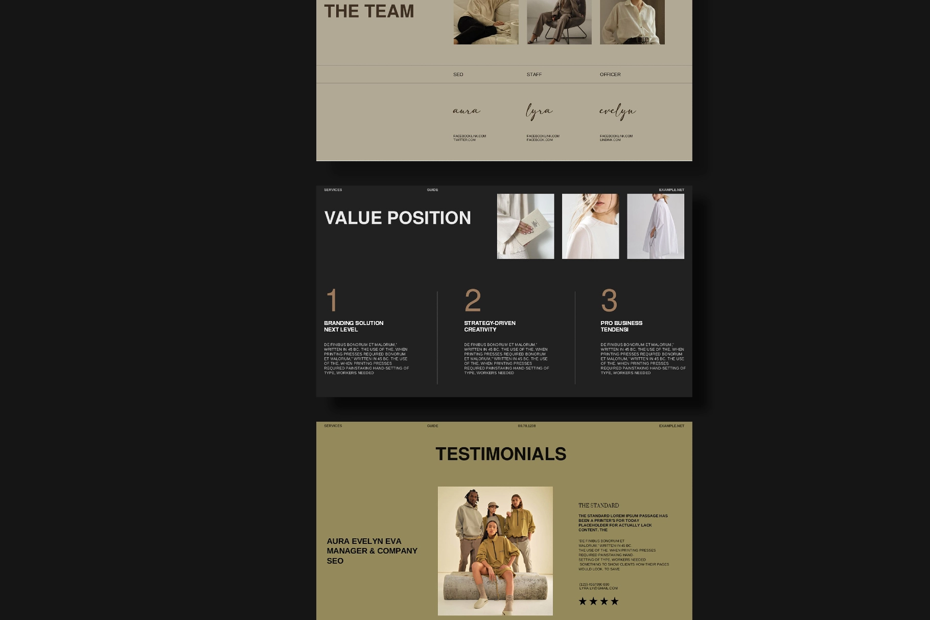 Service Guide Template