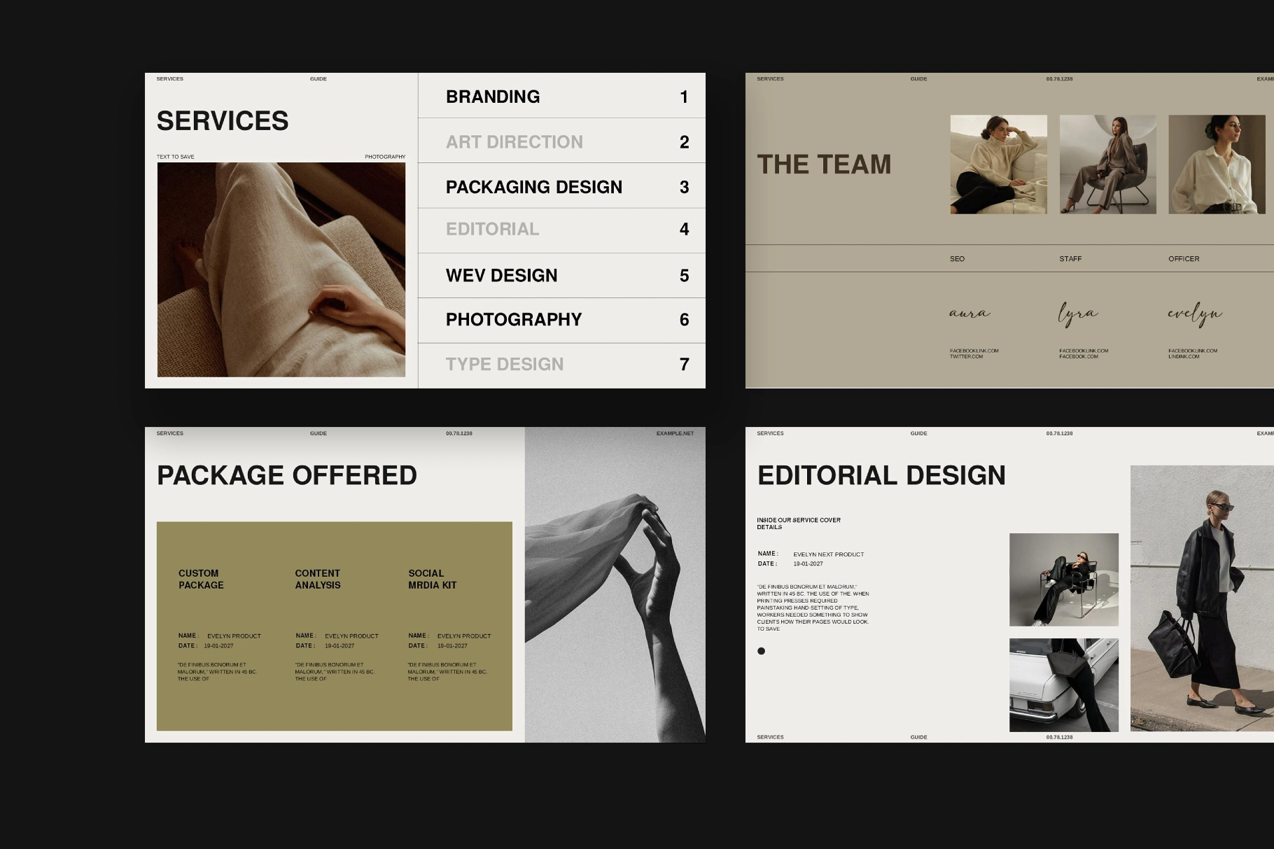 Service Guide Template