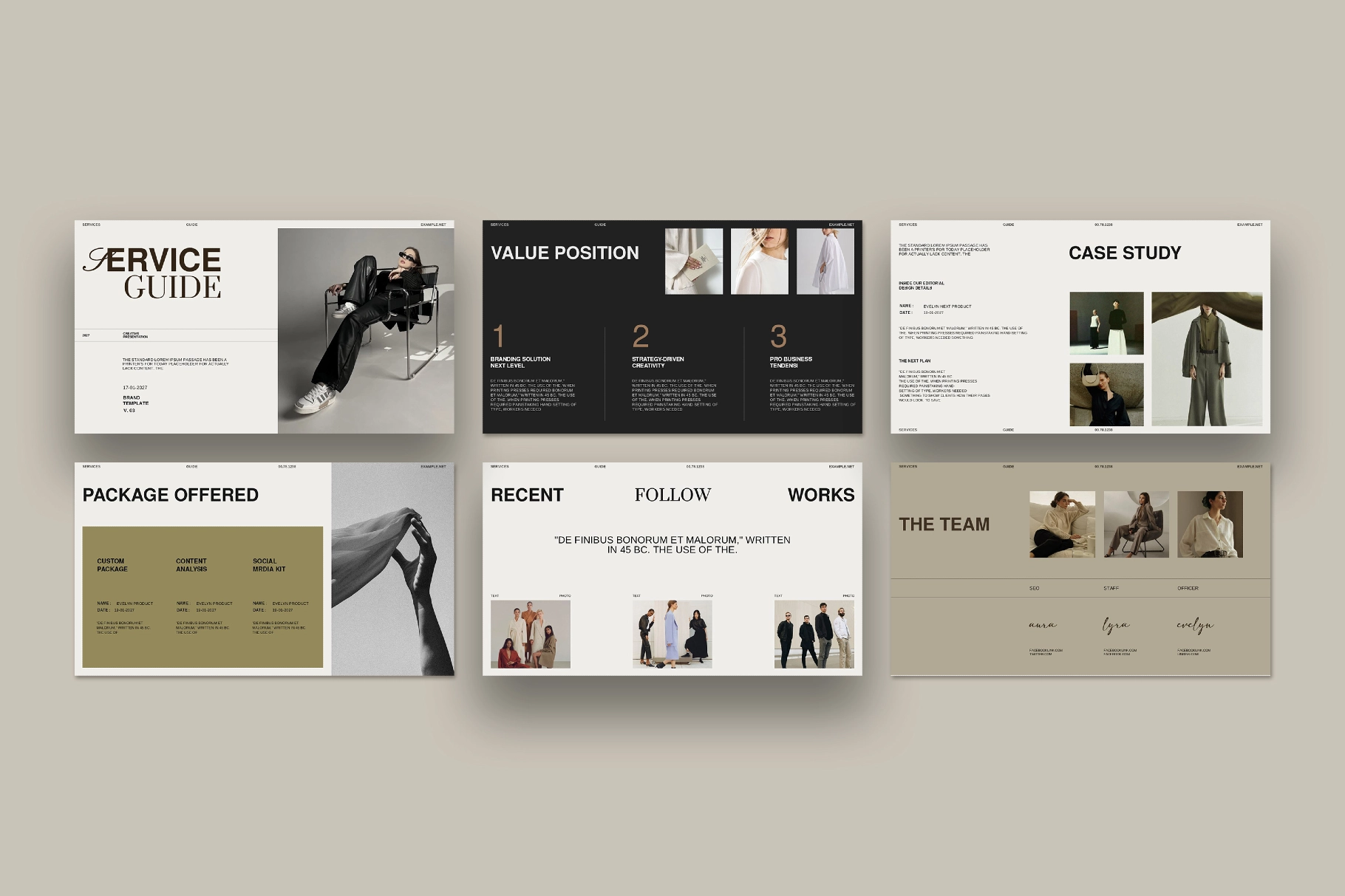 Service Guide Template