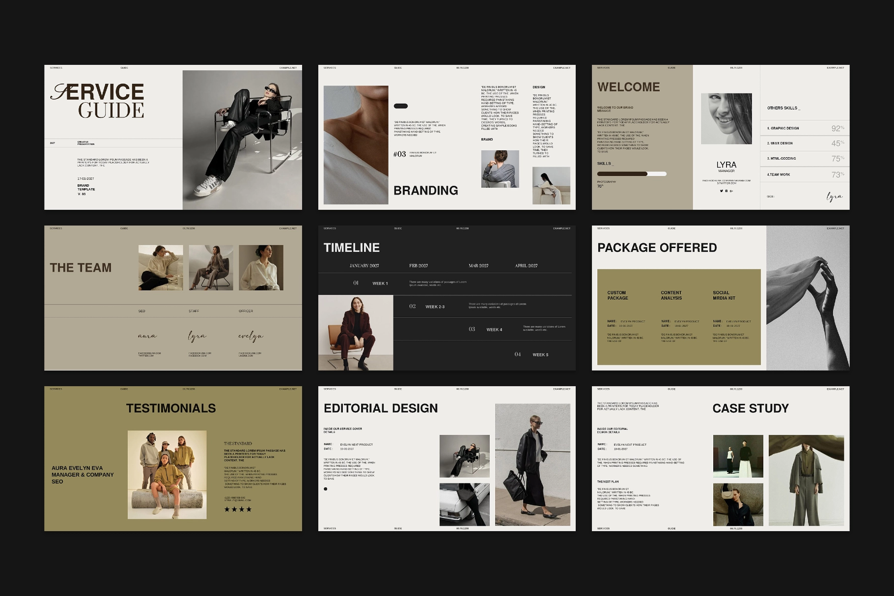 Service Guide Template
