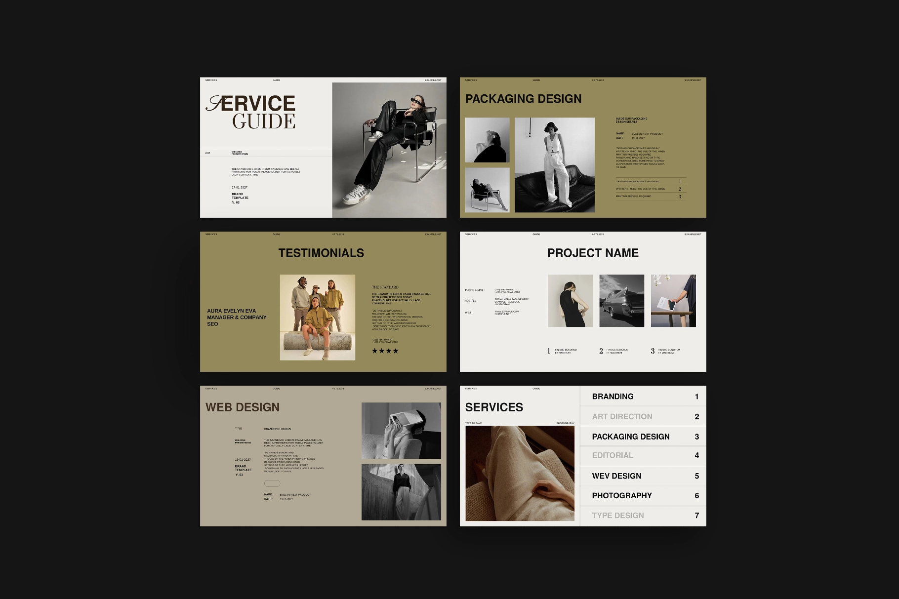 Service Guide Template