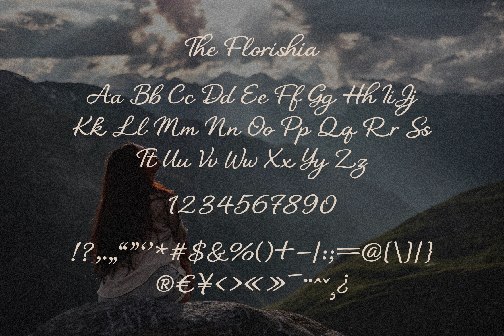 The Florishia – Romantic Handwritten Script