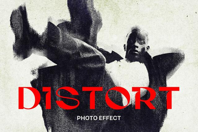 Distortion Photo Effect