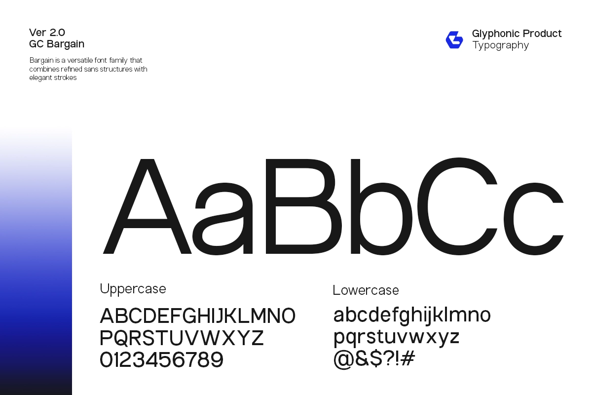 GC Bargain – Modern Sans Family