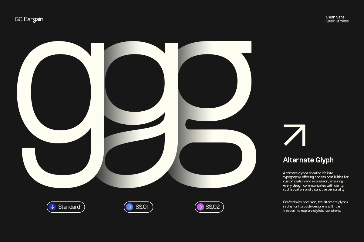 GC Bargain – Modern Sans Family