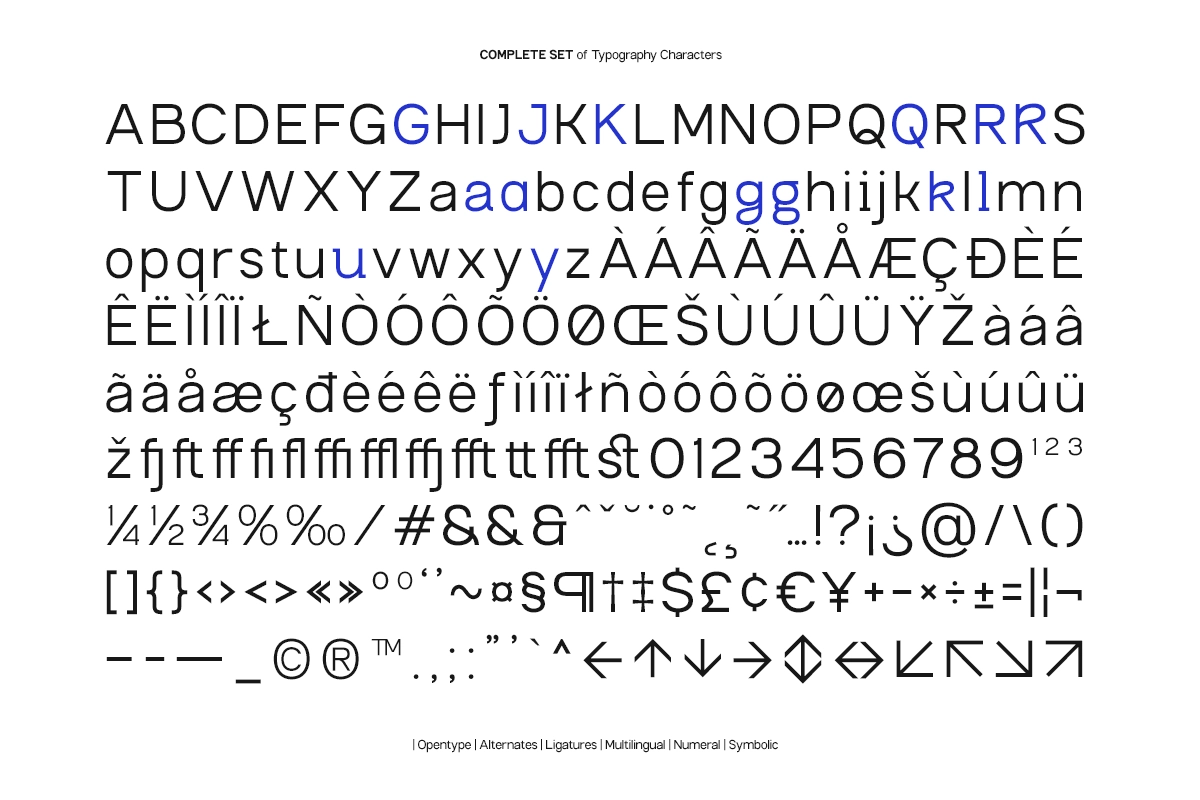 GC Bargain – Modern Sans Family