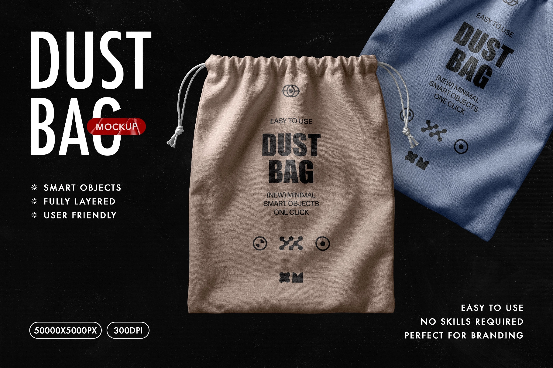 Dust Bag Mockup