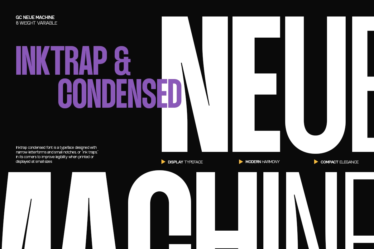 GC Neue Machine - Variable Sans