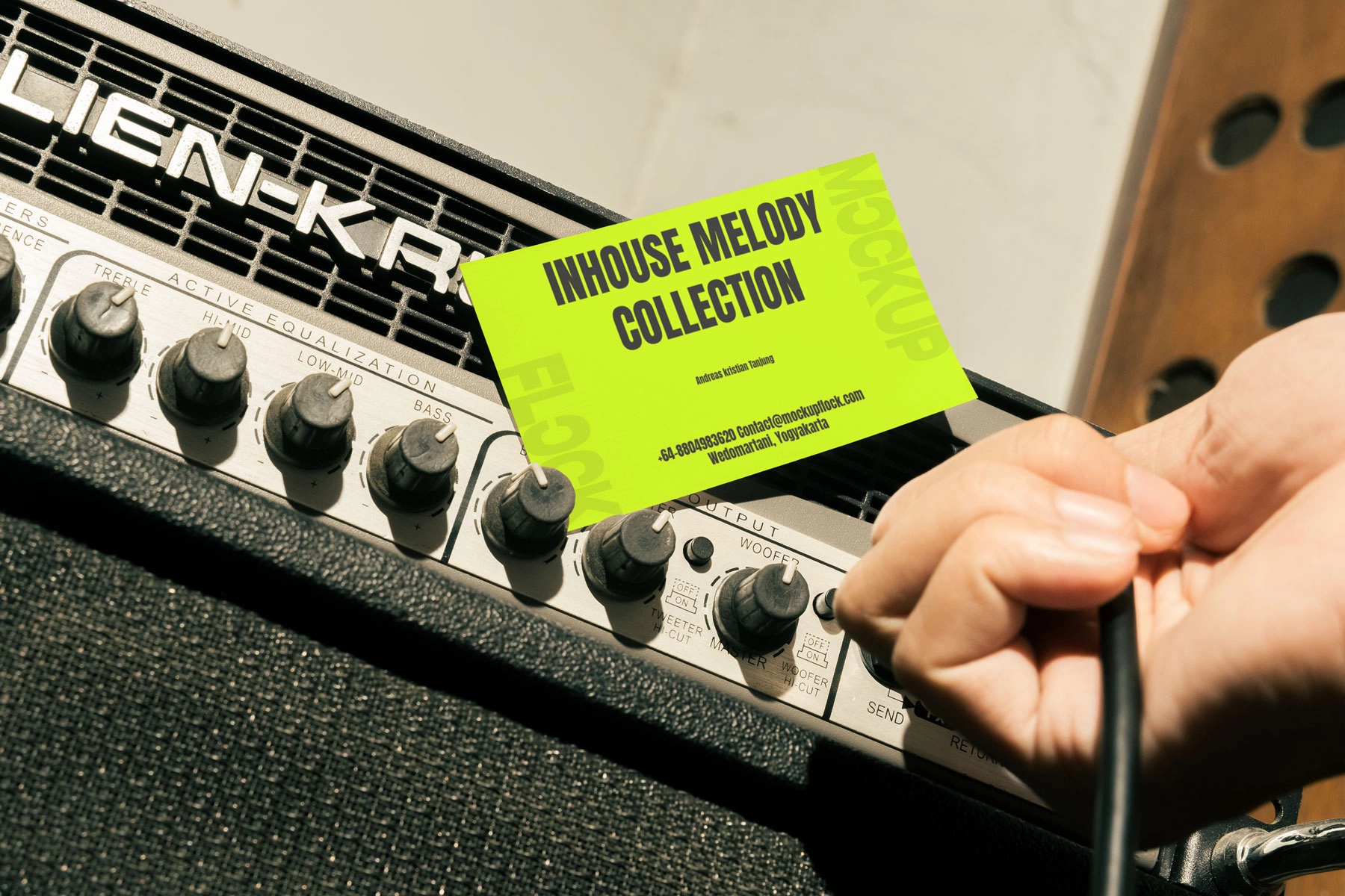 HOM Business Card Mockup