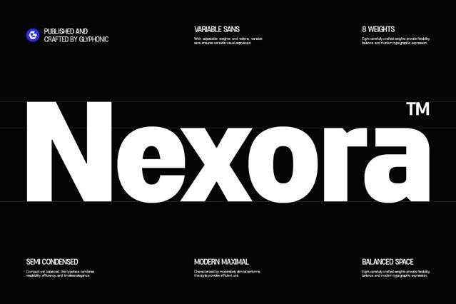 GC Nexora – Modern Variable Sans