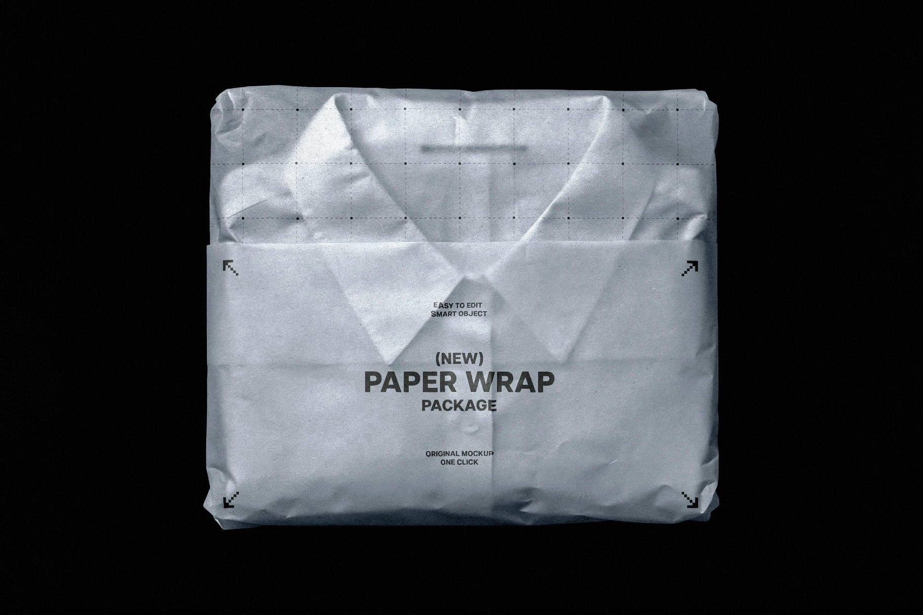 Paper Wrap Packaging Mockup