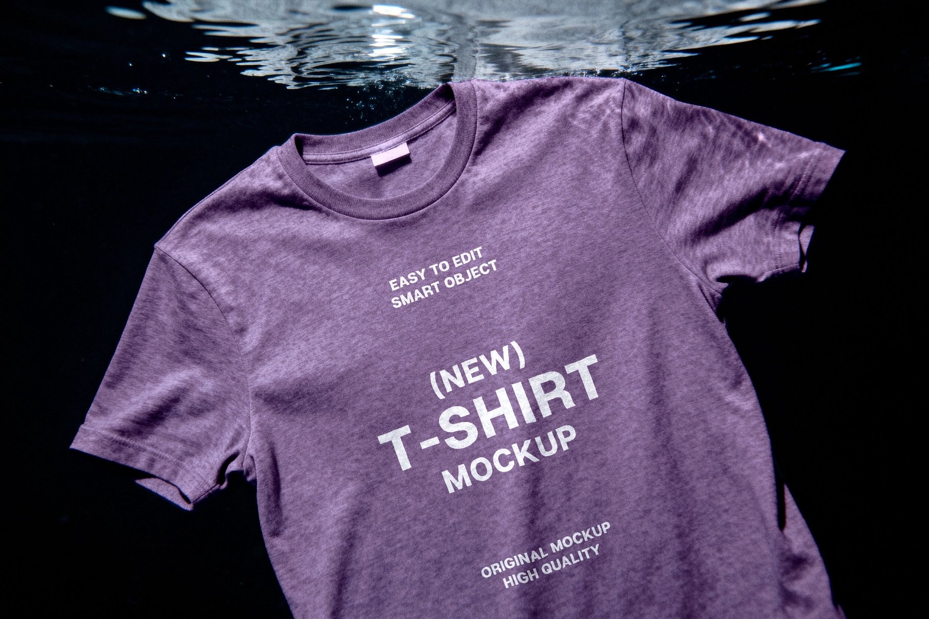 Underwater T-Shirt Mockup