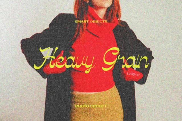 Heavy Grain Printer Effect