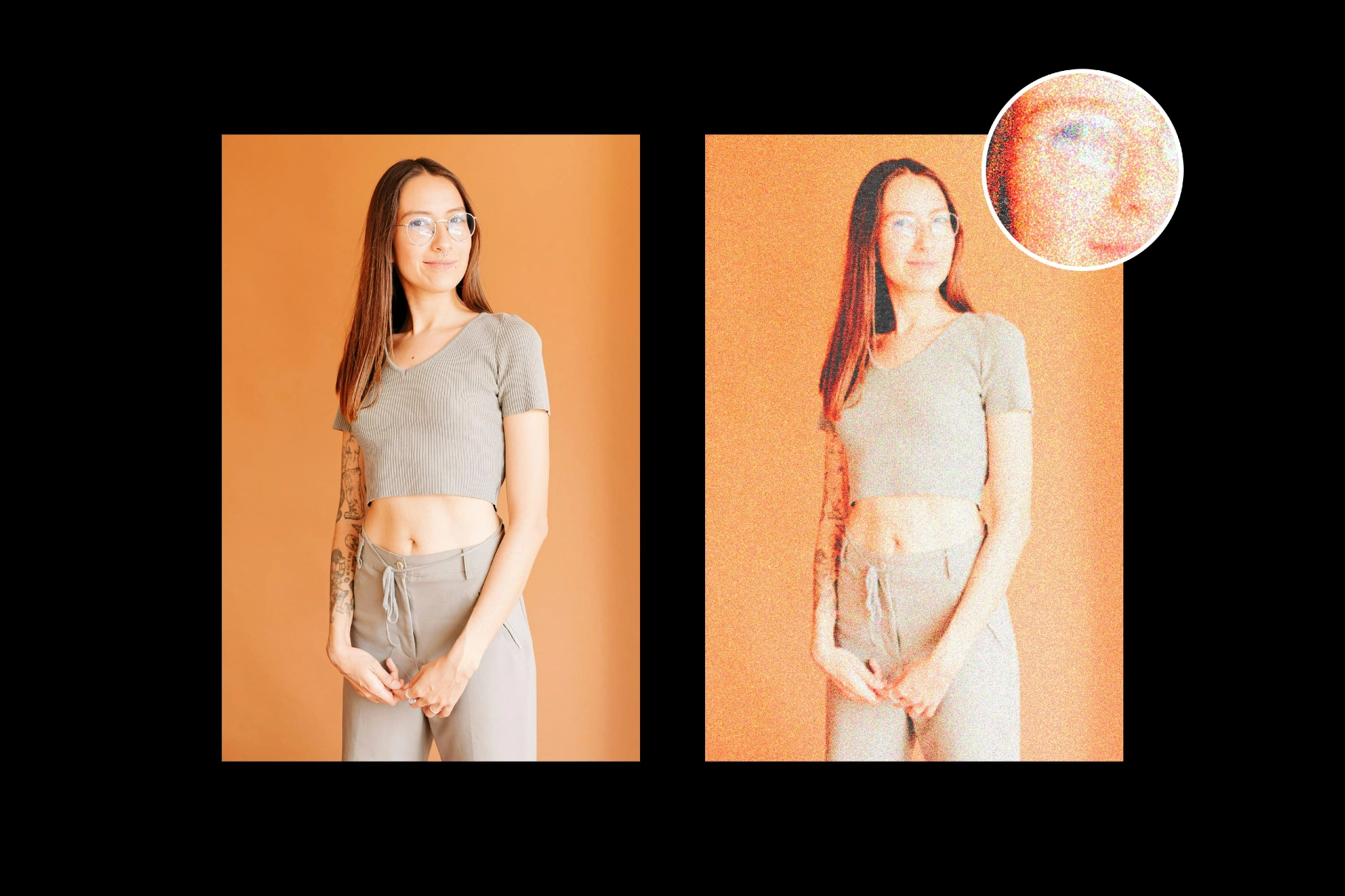 Heavy Grain Printer Effect