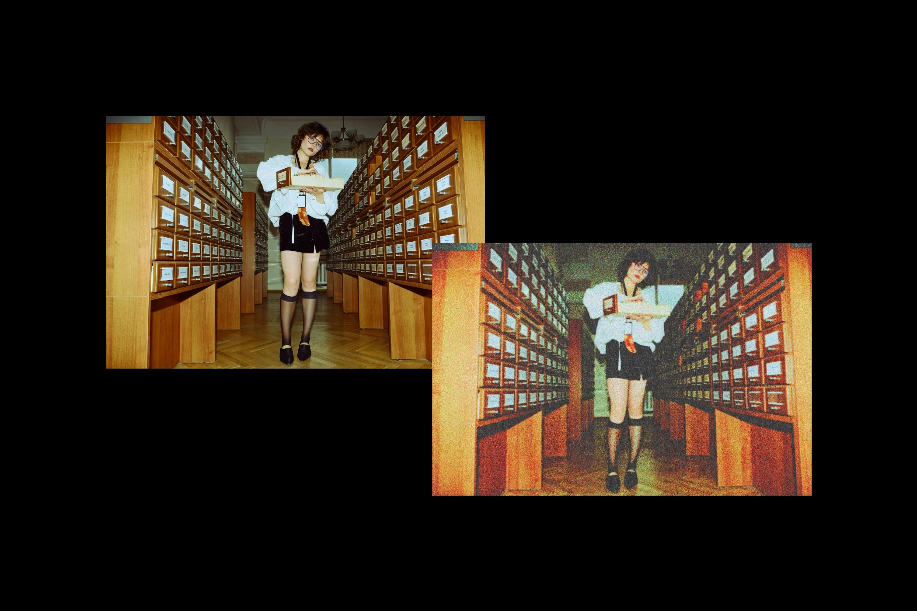 Heavy Grain Printer Effect