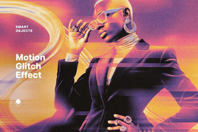 Motion Glitch Photo Effect